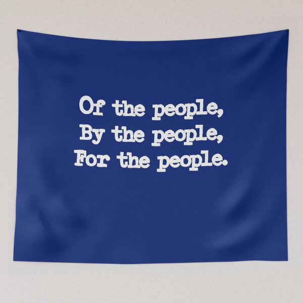 Item preview, OF THE PEOPLE BY THE PEOPLE FOR THE PEOPLE designed and sold by Greenbaby.