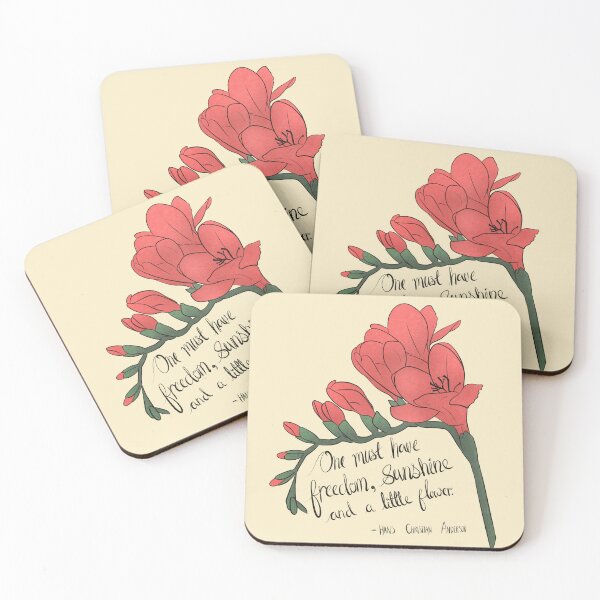 Item preview, Freesia - One must have freedom quote designed and sold by Celestis by SparkleArts.