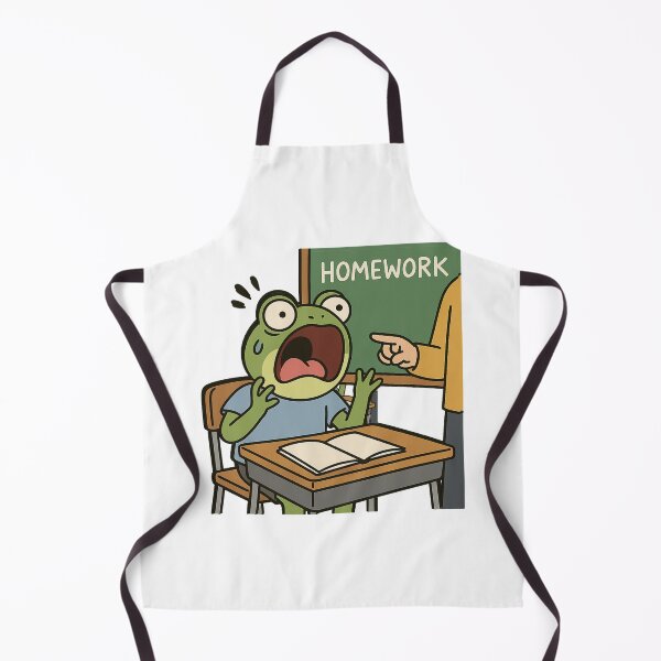 Item preview, Froggy Forgot His Homework designed and sold by ALITOPRINCE.