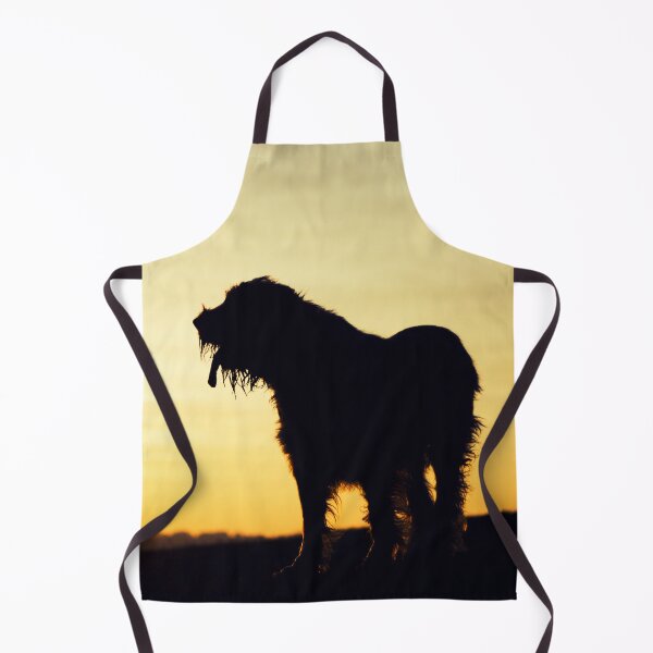 Item preview, Sunset Silhouette – Majestic Italian Spinone by heidiannemorris designed and sold by FOLK ART FUSION by heidiannemorris.