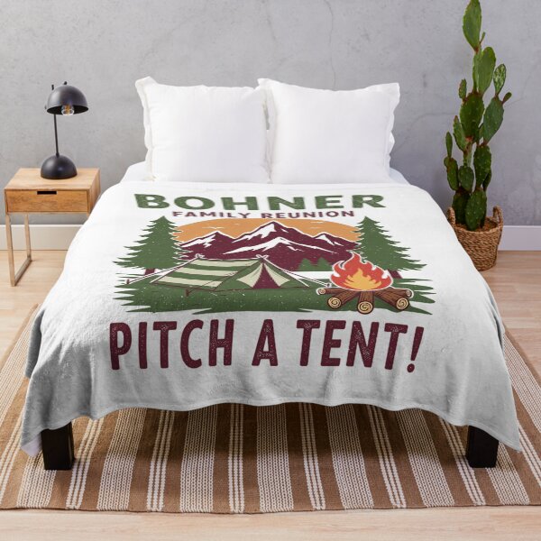 Item preview, Vintage Bohner Family Reunion Pitch A Tent designed and sold by Imaginarium Design.