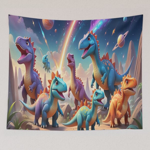 Item preview, Cosmic Dino Party designed and sold by Artisfunforme.