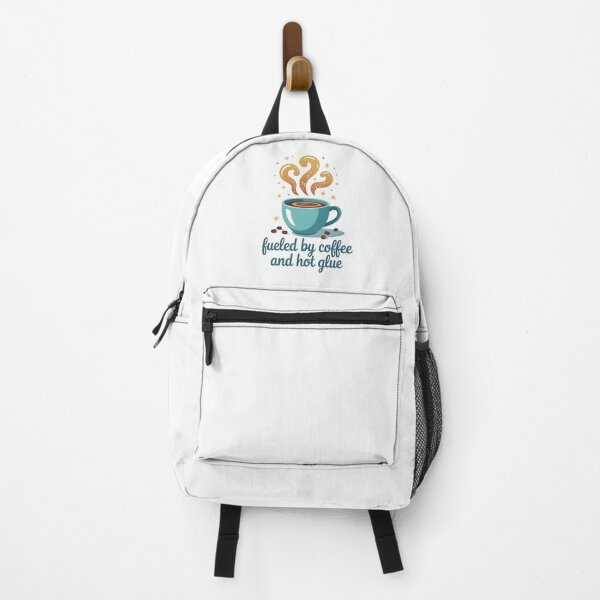 Item preview, Fueled by Coffee and Hot Glue designed and sold by Jollys-ArtShop.