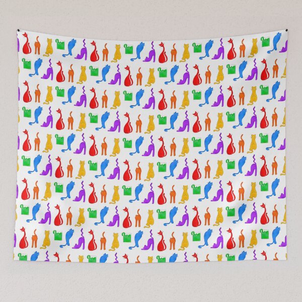 Item preview, Weird Rainbow Cats (Creatures) designed and sold by JessaKinney.
