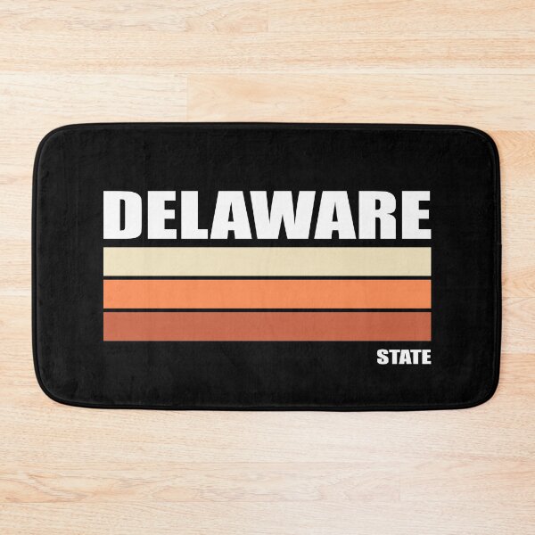 Item preview, Delaware State Retro Classic Style designed and sold by Megadorim.
