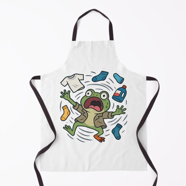 Item preview, Froggy in a Tornado of Laundry designed and sold by ALITOPRINCE.