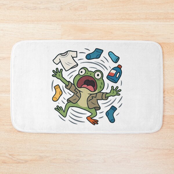 Item preview, Froggy in a Tornado of Laundry designed and sold by ALITOPRINCE.