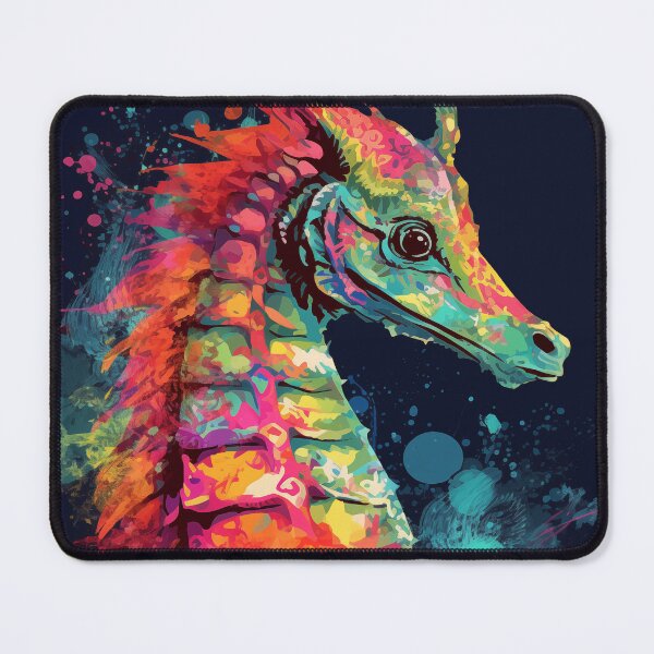 Item preview, Seahorse Popart designed and sold by RedHandedOD.