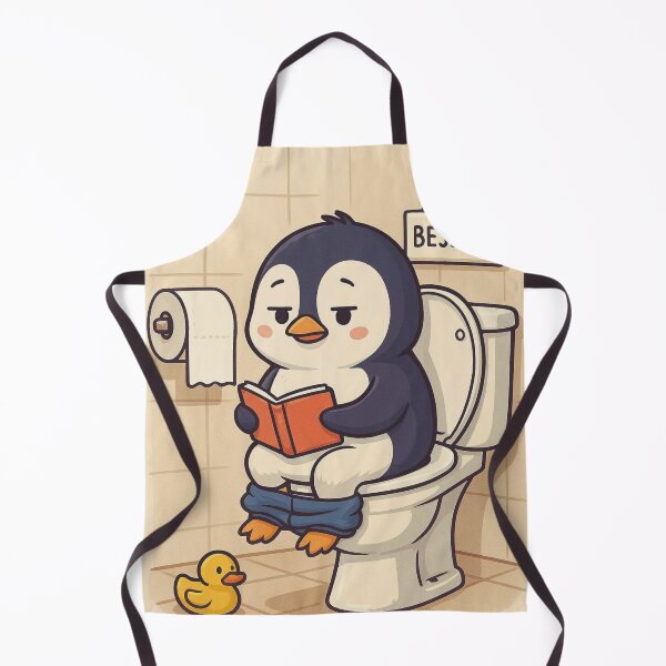 Item preview, Busy – Reading time with Penguin designed and sold by M-Masterpieces.