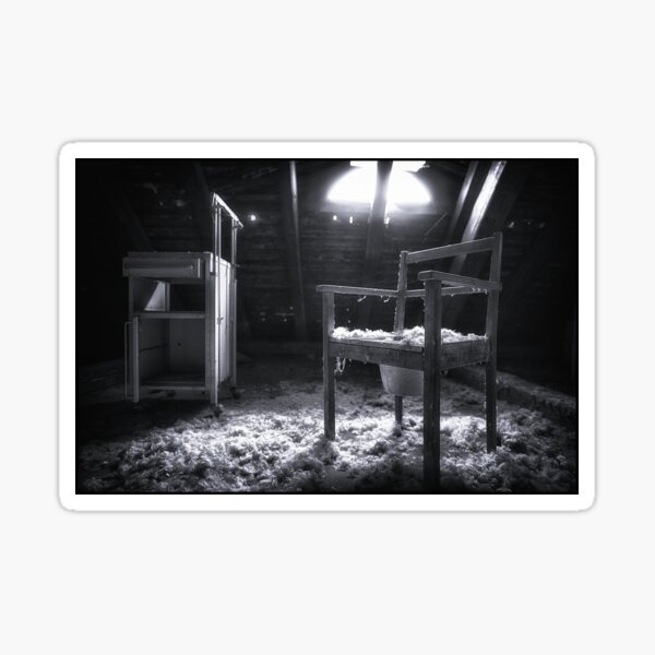 Item preview, URBEX Germany: Fluffy chair at Schloss Henriette designed and sold by shackledlettuce.