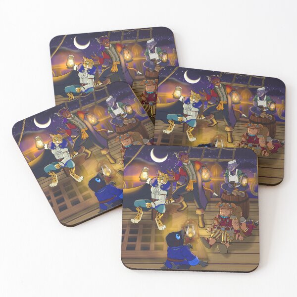 Item preview, Pirate night gathering designed and sold by JeMiChi Art.