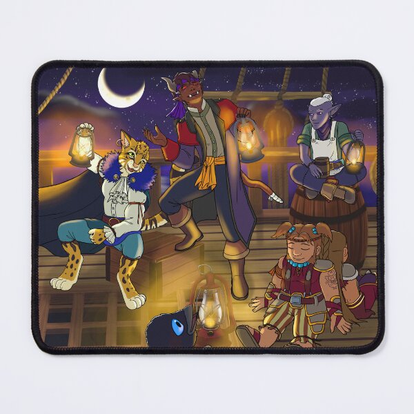 Item preview, Pirate night gathering designed and sold by JeMiChi Art.