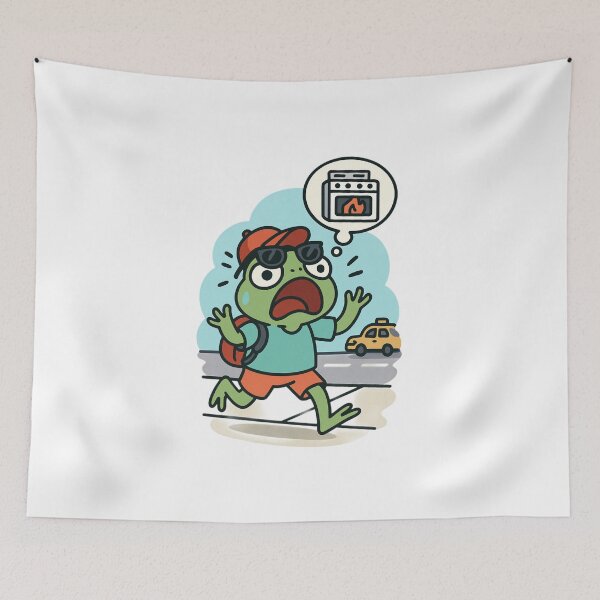 Item preview, Froggy Realized the Oven Was Still On designed and sold by ALITOPRINCE.