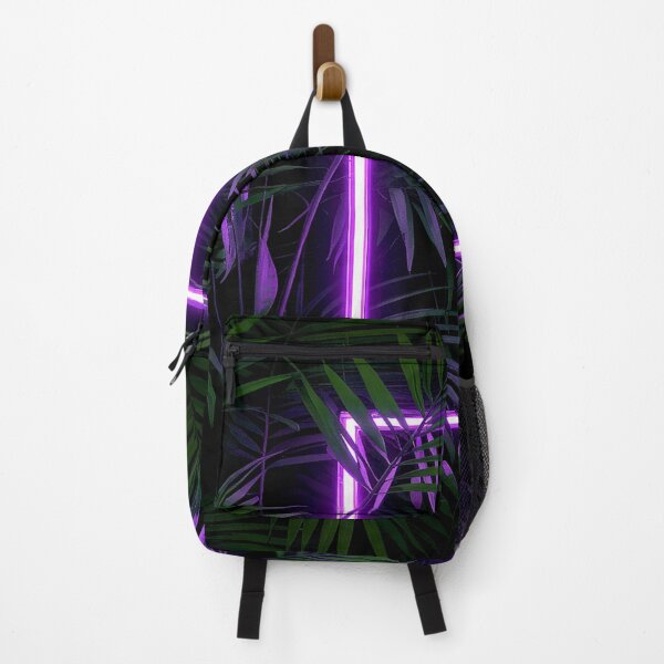 Item preview, Illuminated Tropical Haven - Purple designed and sold by Exodoi.