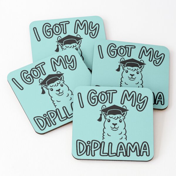Item preview, I Got My Dipllama Graduation Llama designed and sold by theartfulaspie.