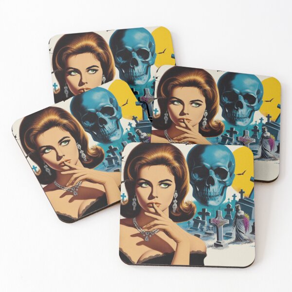 Artikelvorschau, Vintage-Horror-Mädchen entworfen und verkauft von PulpVintage.