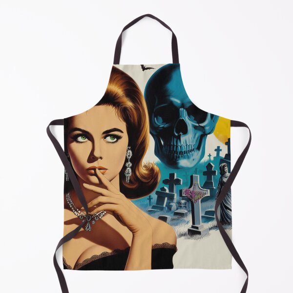 Item preview, Vintage Horror Girl designed and sold by PulpVintage.