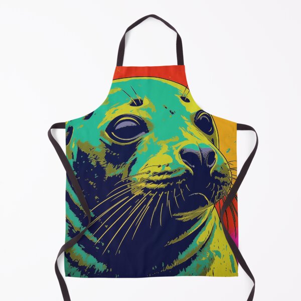Item preview, Seal Popart designed and sold by RedHandedOD.