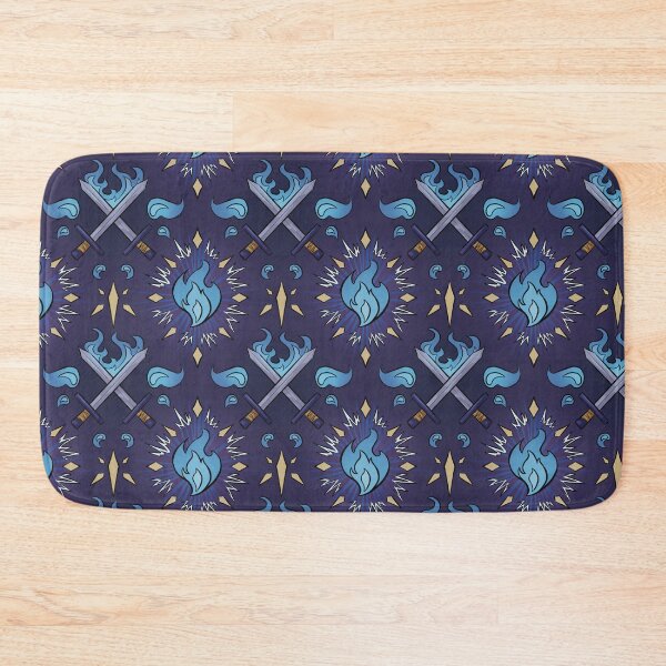 Item preview, Blue Flame Print designed and sold by eueuesart.