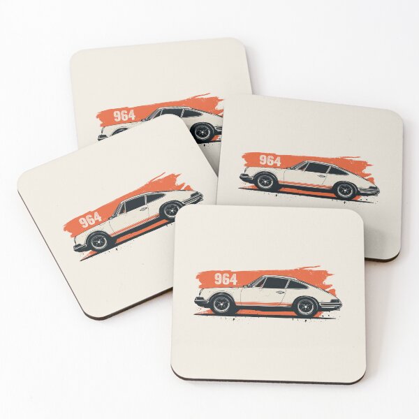 Item preview, Ilustración del Porsche 964 911 clásico designed and sold by blackdogshop.