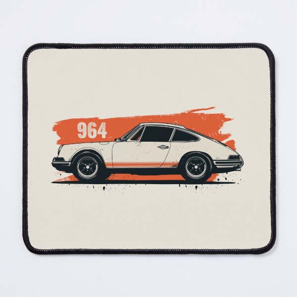 Item preview, Vintage Porsche 964 911 Illustration designed and sold by blackdogshop.