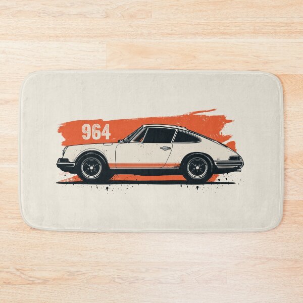 Item preview, Vintage Porsche 964 911 Illustration designed and sold by blackdogshop.