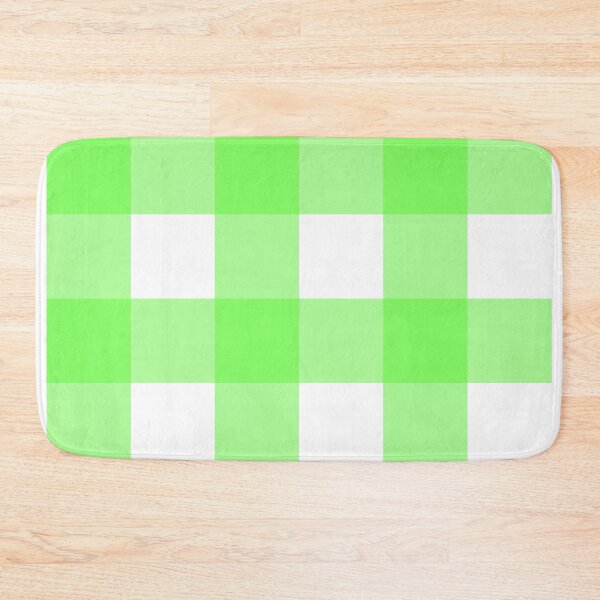Item preview, Gingham 7 green designed and sold by ThreadBorne.