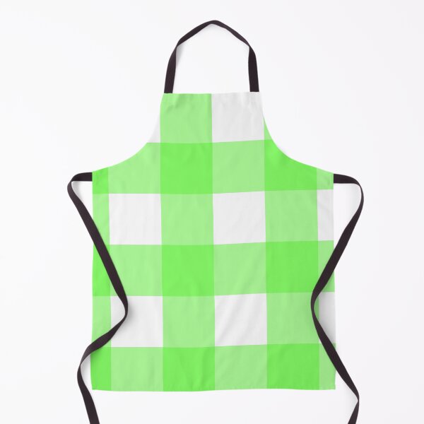 Item preview, Gingham 7 green designed and sold by ThreadBorne.
