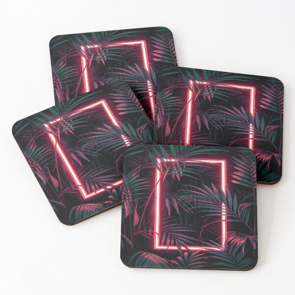 Item preview, Illuminated Tropical Haven - Red designed and sold by Exodoi.