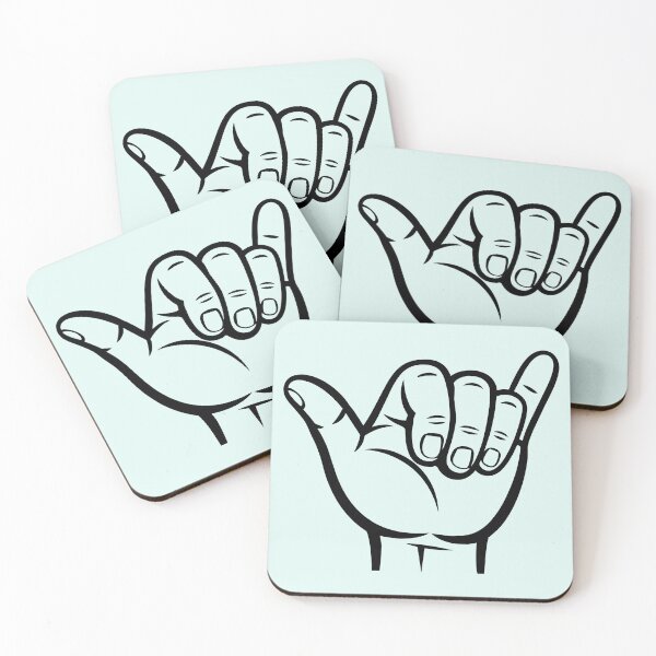 Item preview, Shaka Hang Loose Hand Gesture designed and sold by theartfulaspie.