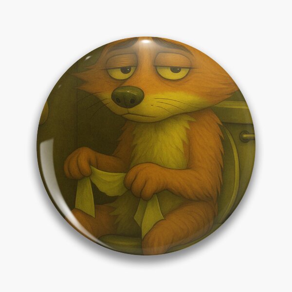 Item preview, Toilet crisis - fox desperate designed and sold by M-Masterpieces.