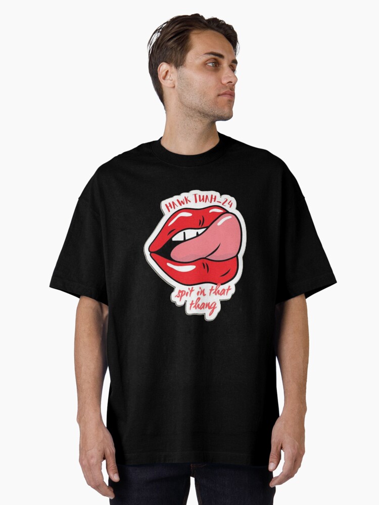 Thumbnail 1 von 7, Oversized T-Shirt, „Spuck in das Ding“ designt und verkauft von Puddle-Paws.