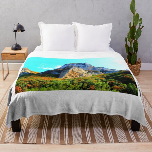 Item preview, View from Gola del Furlo with mountain designed and sold by Kristina Drozd.