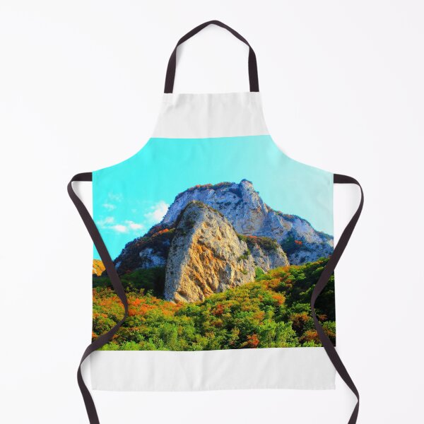 Item preview, View from Gola del Furlo with mountain designed and sold by Kristina Drozd.