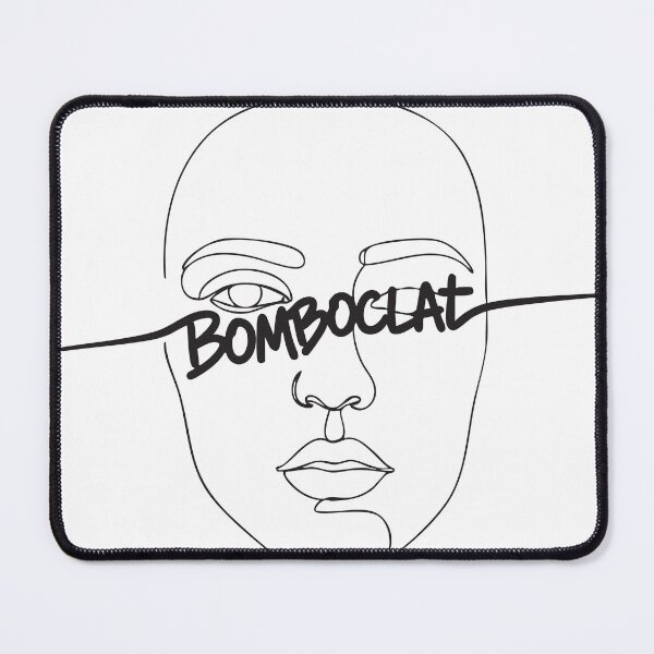Item preview, Bomboclat Face Outline – Bold Minimalist Line Art designed and sold by Manyface Artistry.