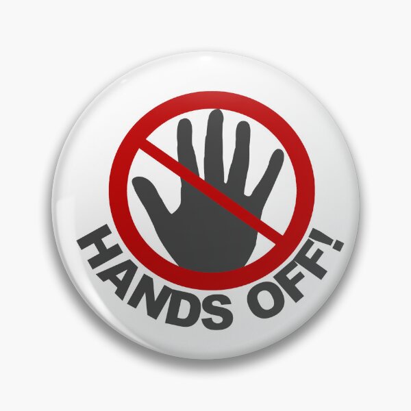 Item preview, Keep your hands off my property or body - White designed and sold by Riff7.