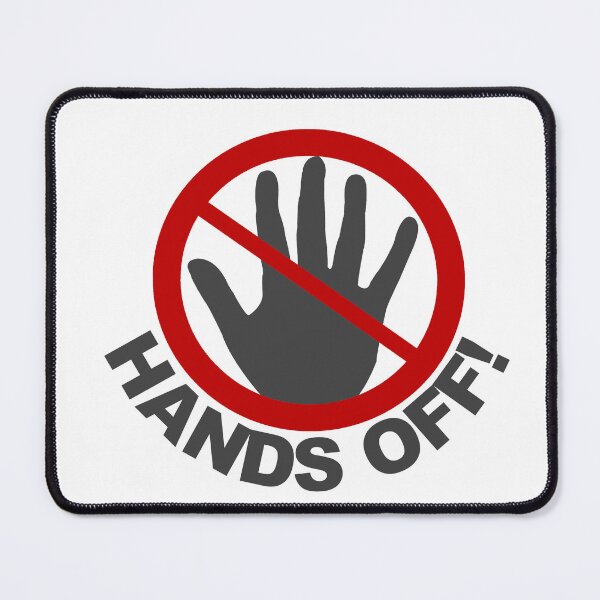 Item preview, Keep your hands off my property or body - White designed and sold by Riff7.
