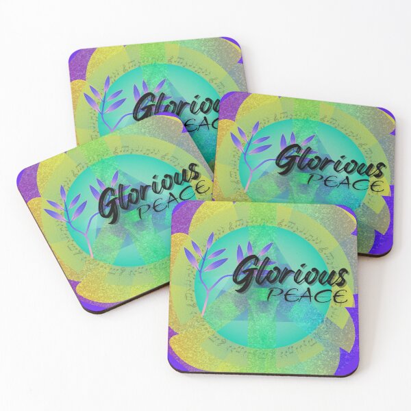 Item preview, PEACE Glorious Peace Graphic designed and sold by BrightrDayMusicArt.