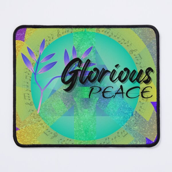 Item preview, PEACE Glorious Peace Graphic designed and sold by BrightrDayMusicArt.
