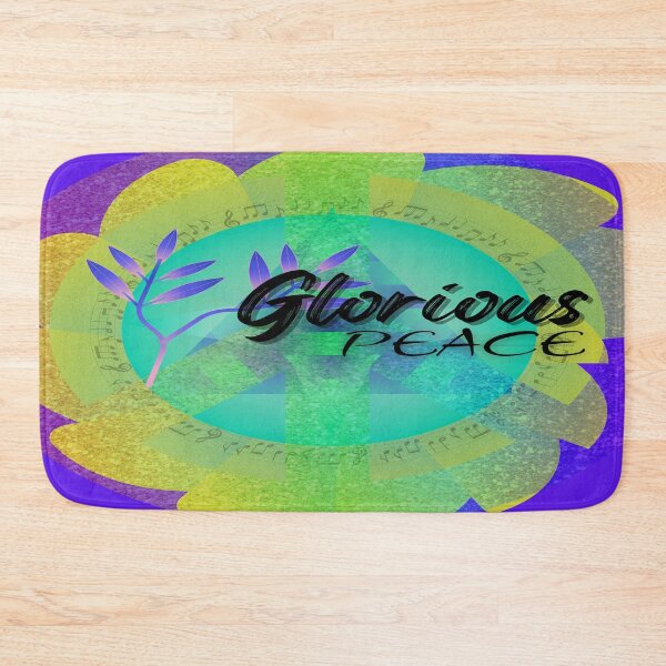 Item preview, PEACE Glorious Peace Graphic designed and sold by BrightrDayMusicArt.