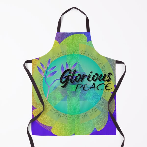 Item preview, PEACE Glorious Peace Graphic designed and sold by BrightrDayMusicArt.