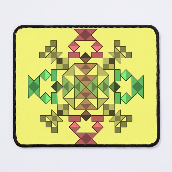 Item preview, A large mandala in a harmonious color palette based on the color of the year 2025 - Butter Yellow designed and sold by Prem-Adri.