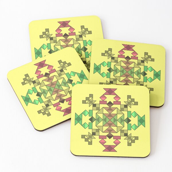 Item preview, A large mandala in a harmonious color palette based on the color of the year 2025 - Butter Yellow designed and sold by Prem-Adri.