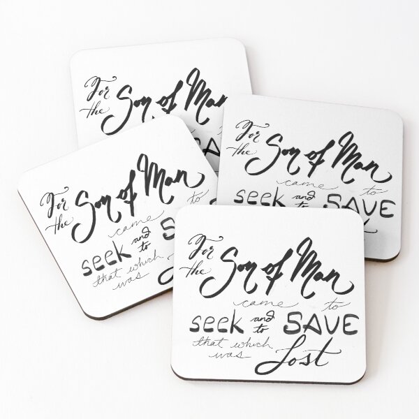 Item preview, For the Son of Man came to seek and to save that which was lost designed and sold by EllieBubs.