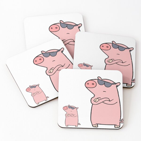 Item preview, Just two cool pigs designed and sold by ArtemeliaDesign.