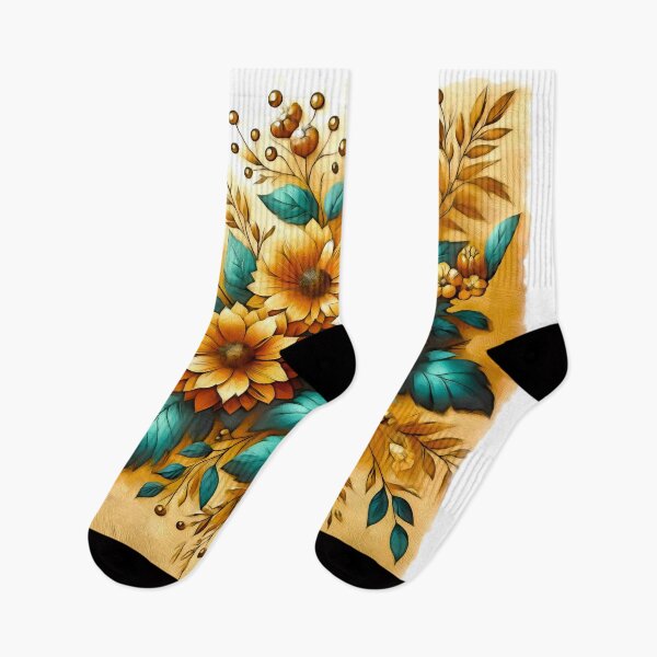Item preview, Golden Flowers - V5 designed and sold by Anas Arts.