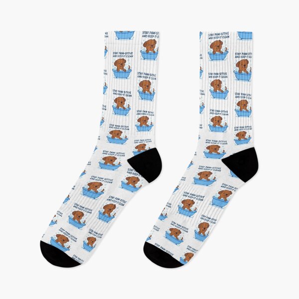 Item preview, Dog Bath: Stay Paw-Sitive And Keep It Clean designed and sold by printmala.