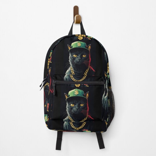 Item preview, Eccentric hip hop cat designed and sold by AlyMouk.
