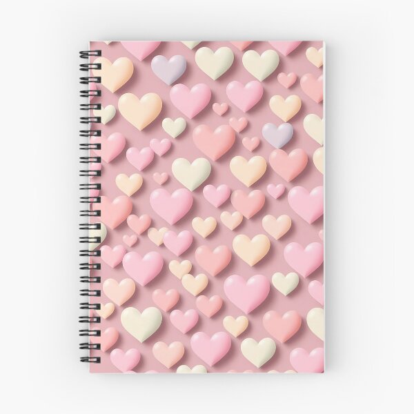 Item preview, Pastel hearts pattern designed and sold by NatalieOlan.