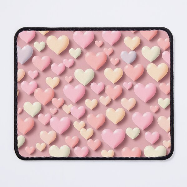 Item preview, Pastel hearts pattern designed and sold by NatalieOlan.